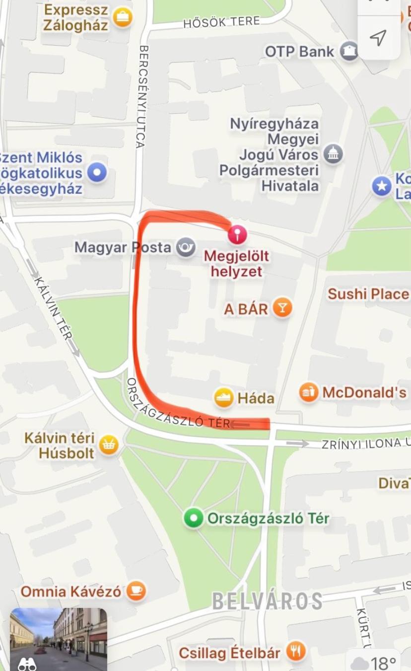 Krili Appartamento Nyíregyháza